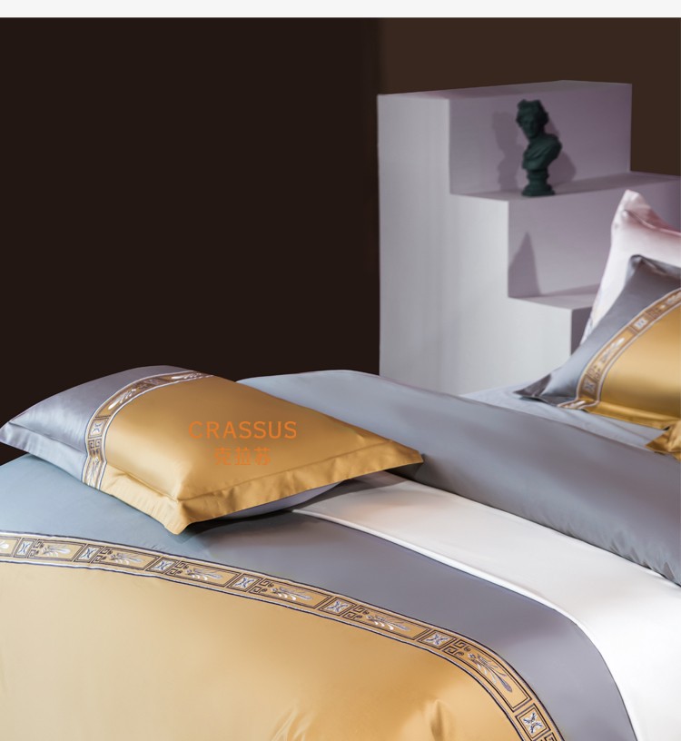 Crussus Carassure Soft 100 Thread Embroidery Four Piece Set Color Crussus Carassure Soft 100 Thread Embroidery Four Piece Set Color